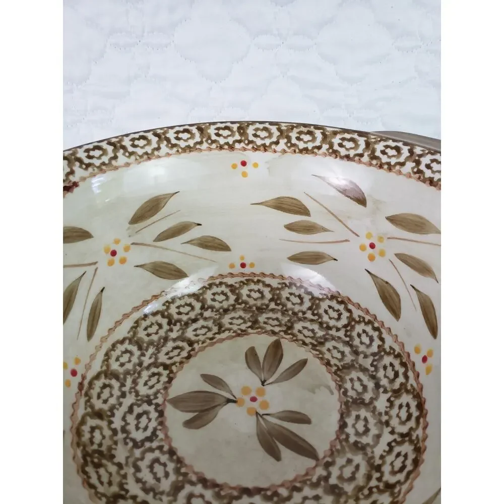 Temptations By Tara Old World Ovenware Baking Casserole Dishes Trivet 1.5 QT
